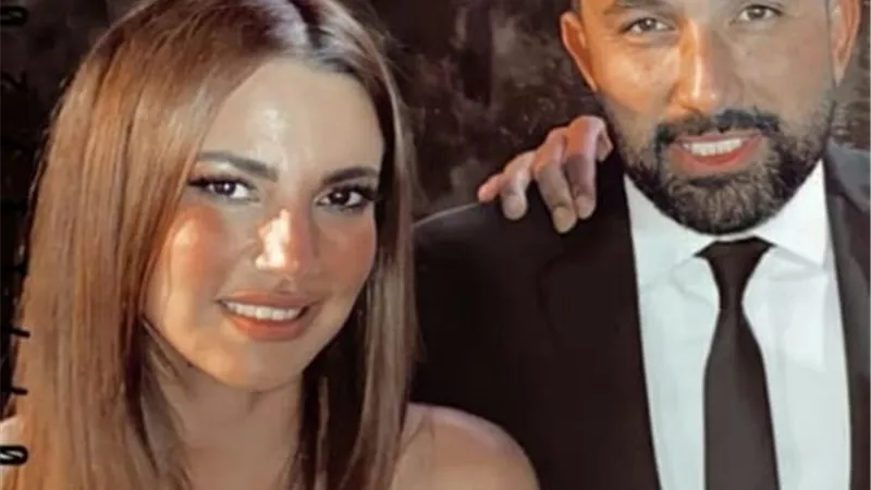 أول ظهور لدرة وزوجها هانى سعد من شهر العسل بحفل زفاف هنادى واحمد خالد صالح