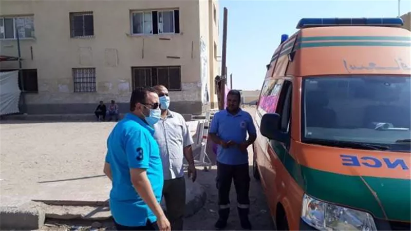 مدير صحة جنوب سيناء يتفقد التأمينات الطبية للجان الإنتخابية لمجلس النواب .صور
