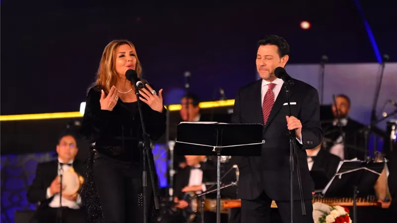 هاني شاكر ونادية مصطفى يتألقان ب 