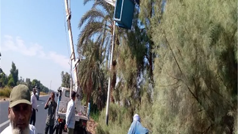 حملة صيانة ونظافة وتجميل بمركز أرمنت جنوب غرب الأقصر