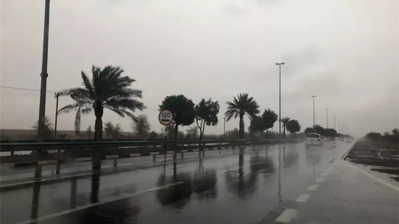 الارصاد تحدد اماكن سقوط الامطار