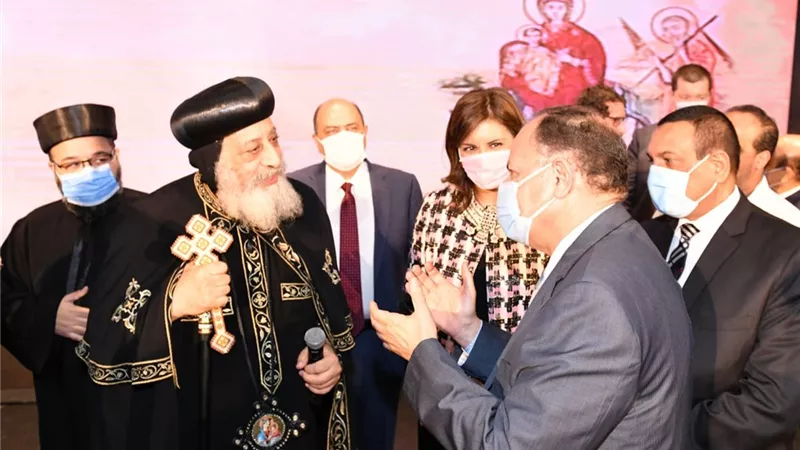 محافظ أسيوط يشارك في حفل ذكرى دخول العائلة المقدسة لمصر بالكاتدرائية المرقسية بالعباسية