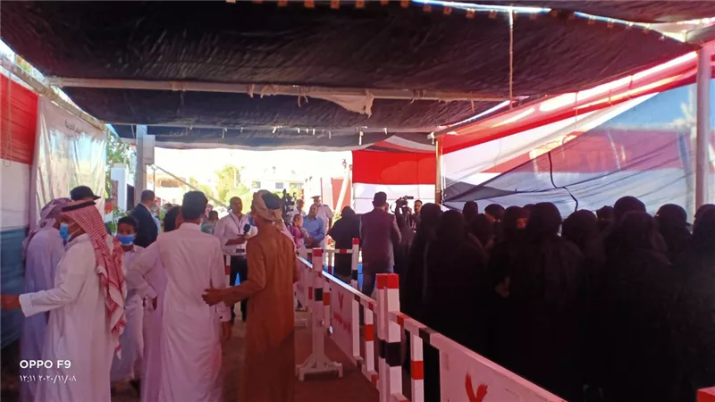 اقبال السيدات علي اللجان بجنوب سيناء