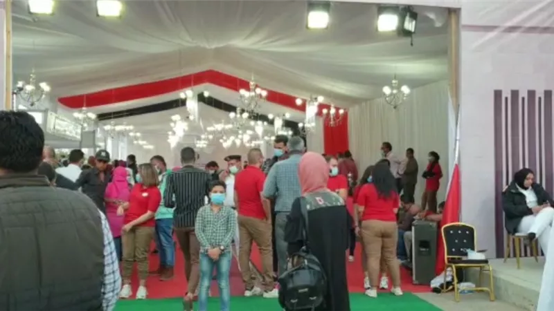 اجواء احتفالية واغاني وطنية في لجان مدارس المستقبل بالشروق .. فيديو وصور