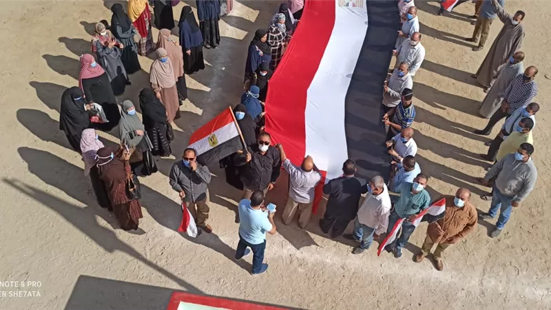 مسيرات ومظاهرات فى حب مصر بانتخابات الشرقية