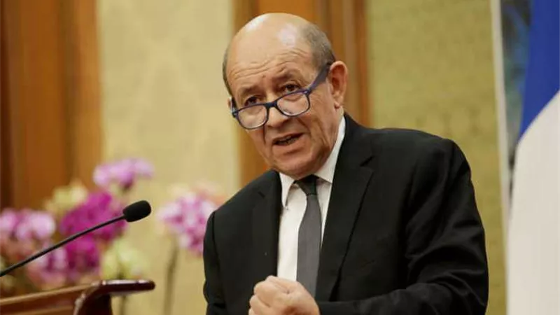 للقاء الإمام الأكبر.. وزير الخارجية الفرنسى يصل مشيخة الأزهر