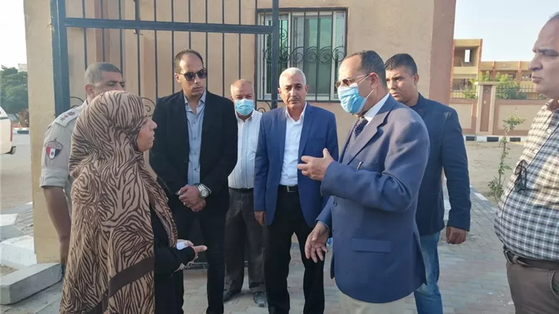 شوشه يتفقد لجان الشيخ زويد