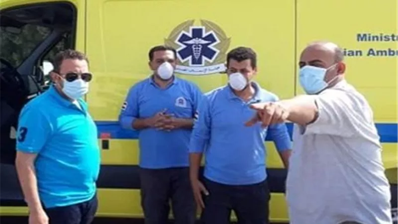 رخا يتفقد أعمال التأمين الطبي للجان الإنتخابية لمجلس النواب