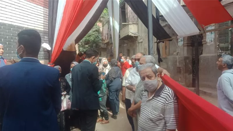 لليوم الثاني بانتخابات النواب .. لجان روض الفرج تشهد اقبالا متزايدا من الناخبين