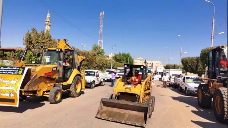 نماذج محاكاة في أسوان لمواجهة تداعيات سقوط الأمطار