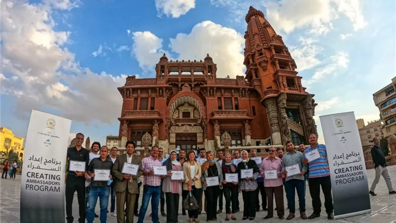 إنتهاء الدورة التدريبية للعاملين بقصر البارون
