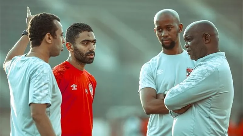 استعدادا للزمالك.. حسين الشحات يواصل برنامجه التأهيلى فى الجيم