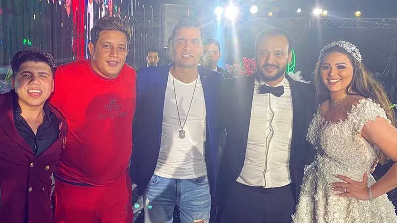 احمد خالد صالح يعتذر لنقيب الموسيقيين بسبب حضور مطربى المهرجانات زفافه