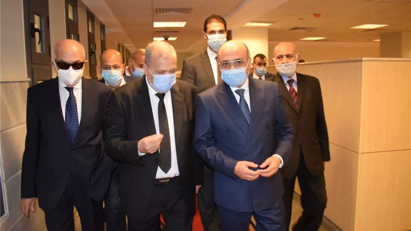 بالصور ...إفتتاح مكتب الشهر العقارى بمقر هيئة النيابة الإدارية