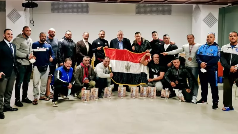 النتائج النهائية لمنتخب مصر في بطولة العالم لكمال الأجسام