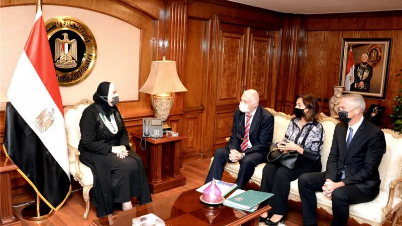 نيفين جامع : حريصون على جذب الشركات الألمانية للإستثمار فى السوق المصرى خلال المرحلة المقبلة