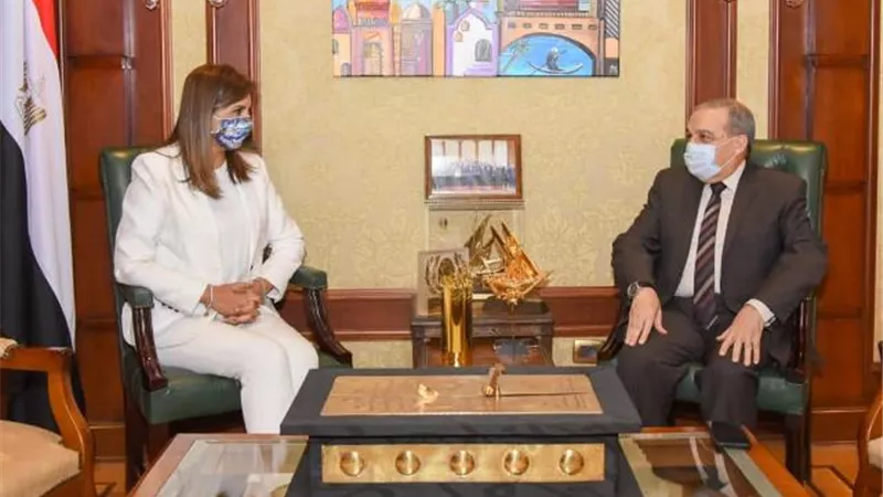وزيرة الهجرة تستقبل وزير الإنتاج الحربي للتنسيق حول استعدادات مؤتمر 