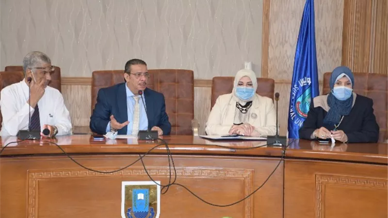 رئيس جامعة القناة: توفير الدعم للكليات المرشحة للاعتماد والجودة