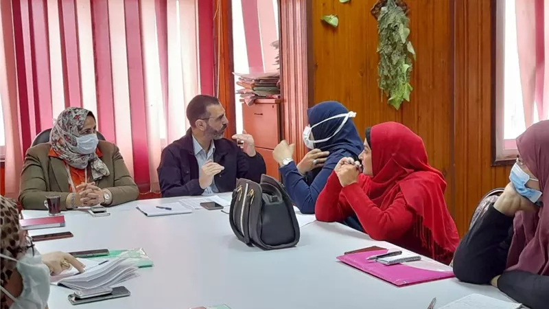 استعدادات صحة كفرالشيخ للموجه الثانية من كورونا
