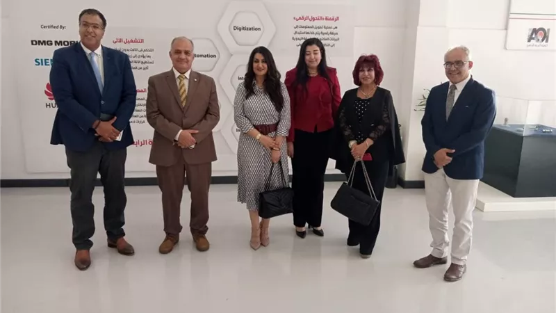 وفد إتحاد المستثمرات العرب يشيد بالقاعدة الصناعية المتطورة بالهيئة العربية للتصنيع