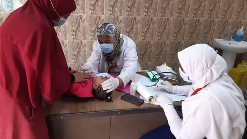 الكشف على (251) مواطن فى قافلة طبية مجانية بالوادى الجديد