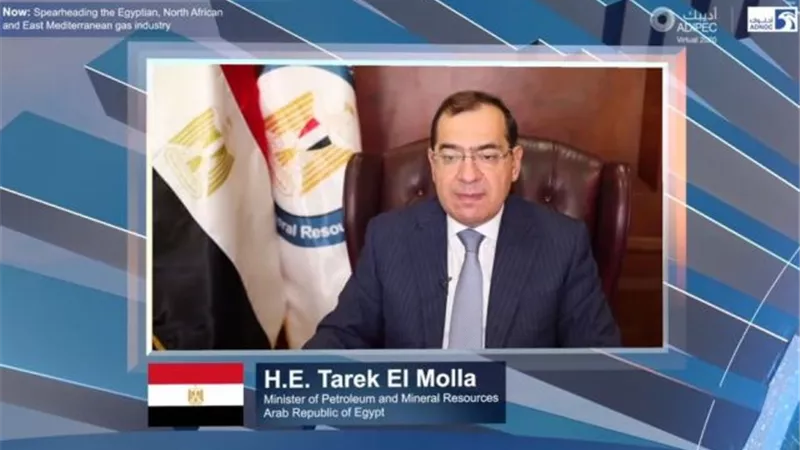 الملا بمؤتمر أديبك: النمو الاقتصادى وزيادة الاتفاقيات البترولية شهادة نجاح للإصلاحات الاقتصادية