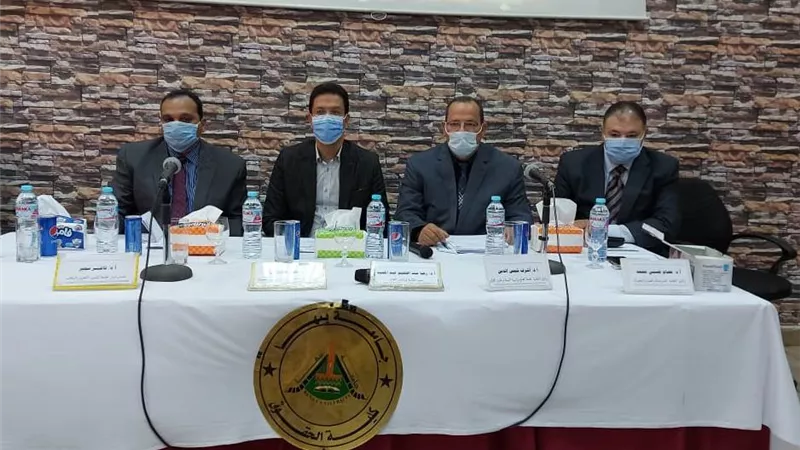 الحقوق المصرية في مياه النيل مؤتمر فى حقوق بنها