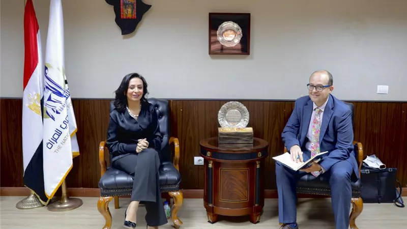 رئيسة القومي للمرأة تستقبل مدير مكتب الوكالة الإسبانية للتعاون الدولى من أجل التنمية فى مصر