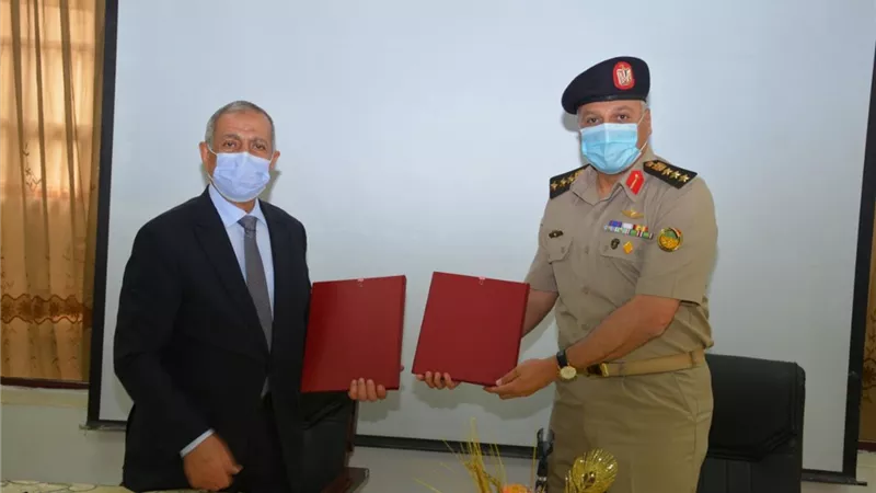 جهاز الرياضة للقوات المسلحة يوقع بروتوكول تعاون مع الأكاديمية العربية للعلوم والتكنولوجيا