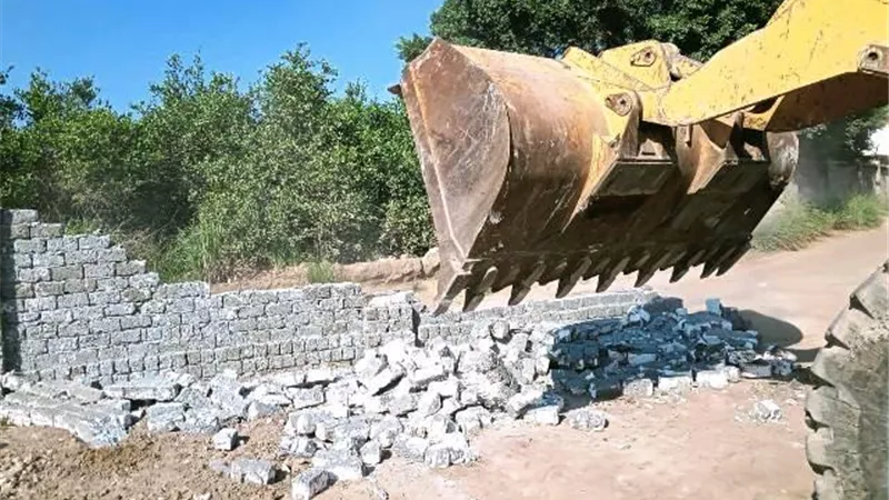 الازالة الفورية لحالات التعدى على الأراضى الزراعية