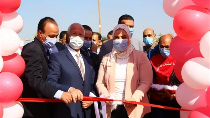 القباج تفتتح المرحلة الاولي لتطوير مؤسستي التثقيف الفكرى والرعاية الذاتية بالمرج بتكلفة 3,5 مليون جنيه.. صور