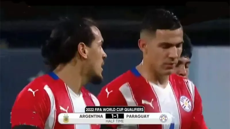 الارجنتين وباراجواى فى تصفيات كأس العالم بث مباشر .. الشوط الأول التعادل 1 / 1
