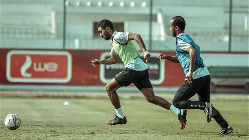 الاهلى يكثف من تدريبات الكرة فى المران الصباحى اليوم