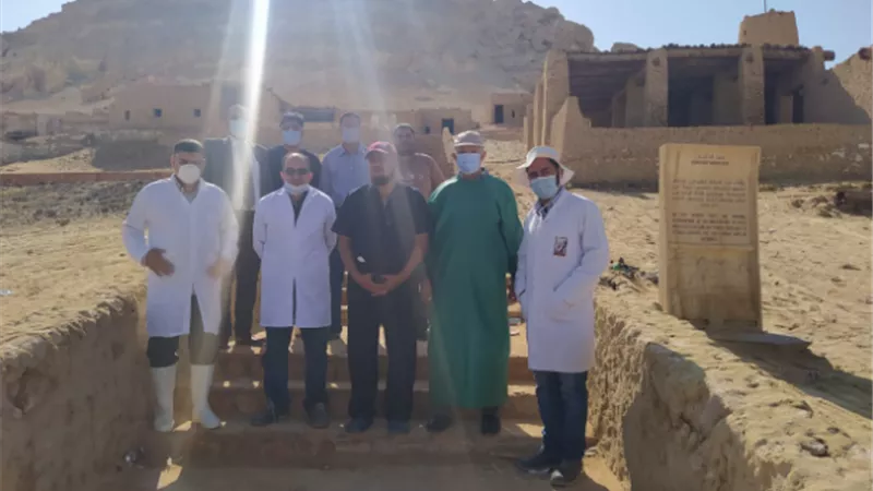 الزراعة تنفيذ قوافل بيطرية مجانية لفحص المواشي بواحة سيوة