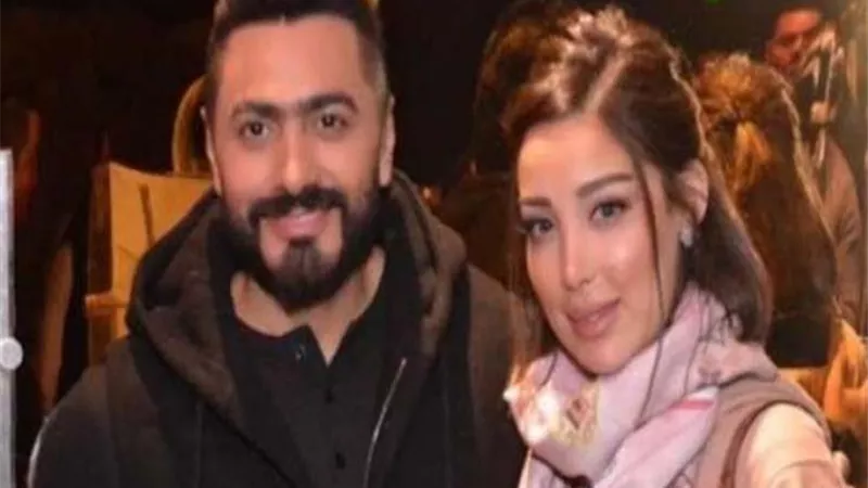أول تعليق من تامر حسنى بشأن انفصاله عن زوجتة