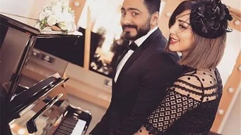 فيديو تسبب فى انفصال تامر حسنى وزوجتة