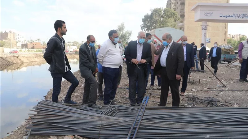 محافظ الجيزة يتابع ميدانياً نسب تنفيذ محور الاربعيني بديل شارع الهرم