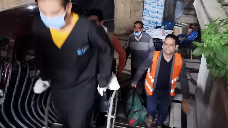 التدخل السريع يقدم الدعم لشاب من ذوي الاحتياجات الخاصة ونقله لاحد دور الرعاية