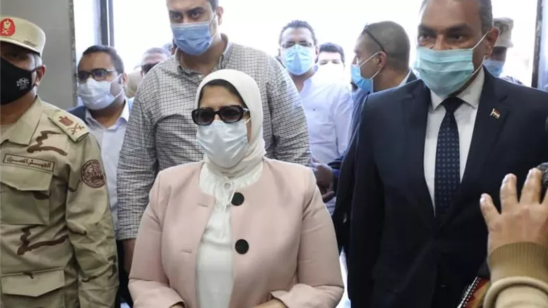 وزيرة الصحة تتفقد وحدة طب أسرة وداي تال بابو زنيمة