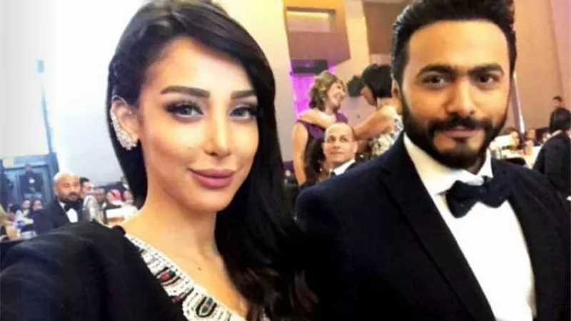 تامر حسنى يحذف فيديو بعد انفصاله من زوجته
