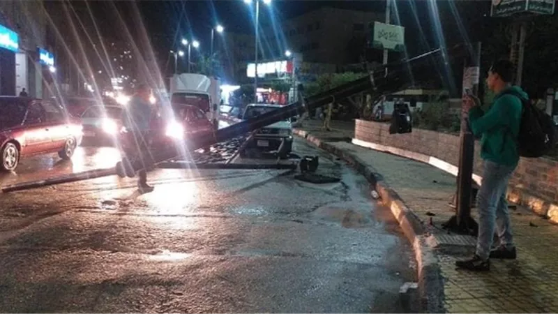 الامطار الثلجية تتسبب في العديد من الخسائر فى المنصورة