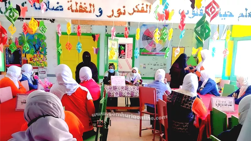 ندوات حول مخاطر كورونا وطرق الوقاية والعلاج بمدارس تعليم الوادى الجديد.. صور