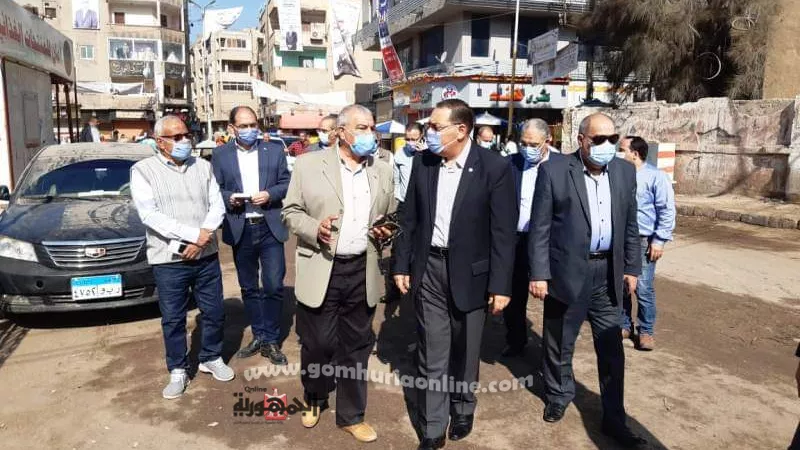 زيارة تفقدية لمحافظ الشرقية فى مدينة بلبيس.. صور