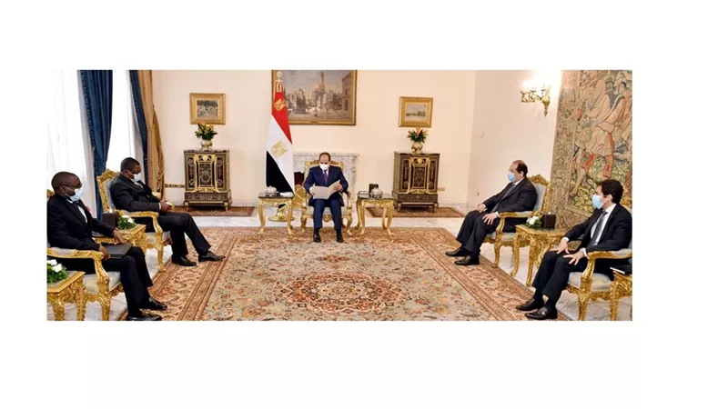 السيسى يؤكد لوزير خارجية زامبيا اهتمام مصر بتعزيز العلاقات الثنائية بين البلدين