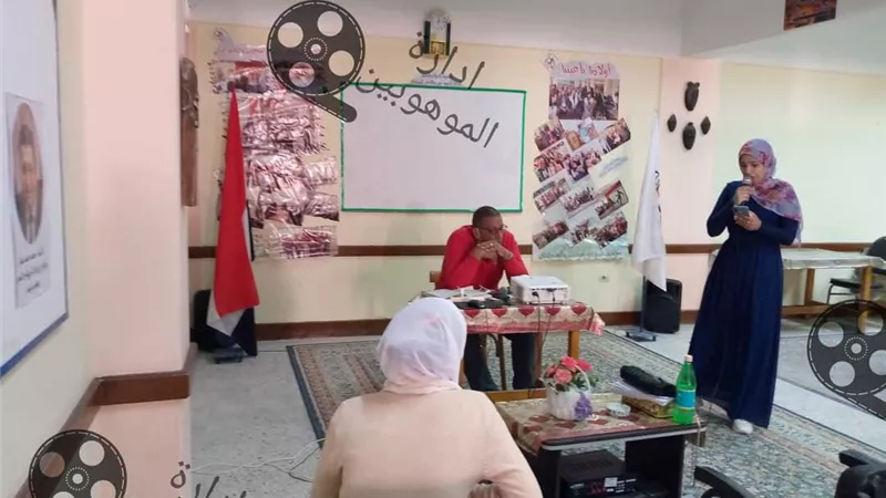 مركز الموهوبين بجنوب سيناء يجري بروفات استعدادا لزيارة المحافظ