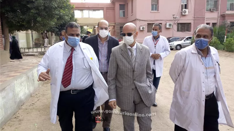 وكيل وزارة الصحة يتفقد سير العمل بمستشفيات حميات فاقوس والنموذجي صور