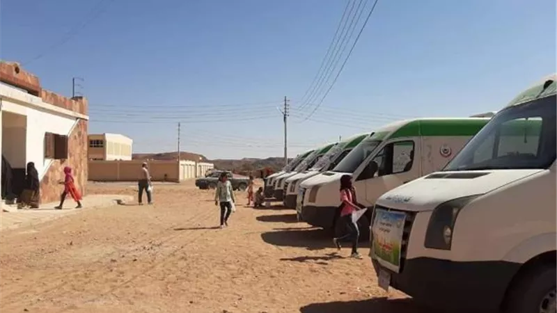 قوافل طبية مجانية الى أودية بير زغير ووادى مجيرح ٢ بنويبع..الثلاثاء