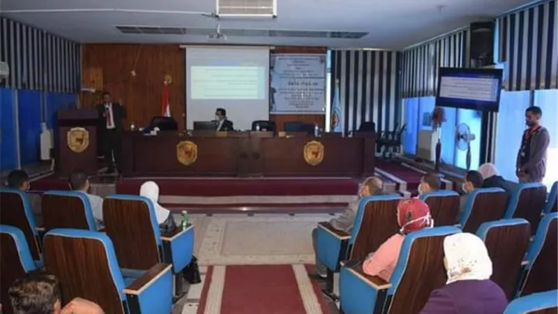ندوة تثقيفية عن إدارة السلامة والصحة المهنية بجامعة سوهاج.. بالصور