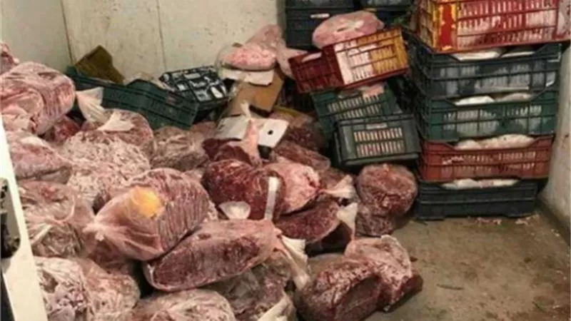 ضبط أكثر من 40 طن لحوم ودواجن واسماك ومصنعات غير صالحة للاستهلاك الادمي