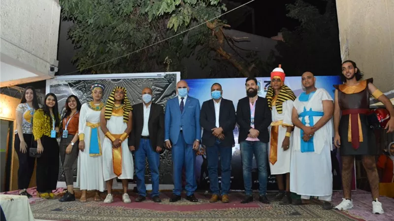 رئيس جامعة الأقصر يشهد حفل استقبال الطلاب الجدد بكلية الفنون الجميلة